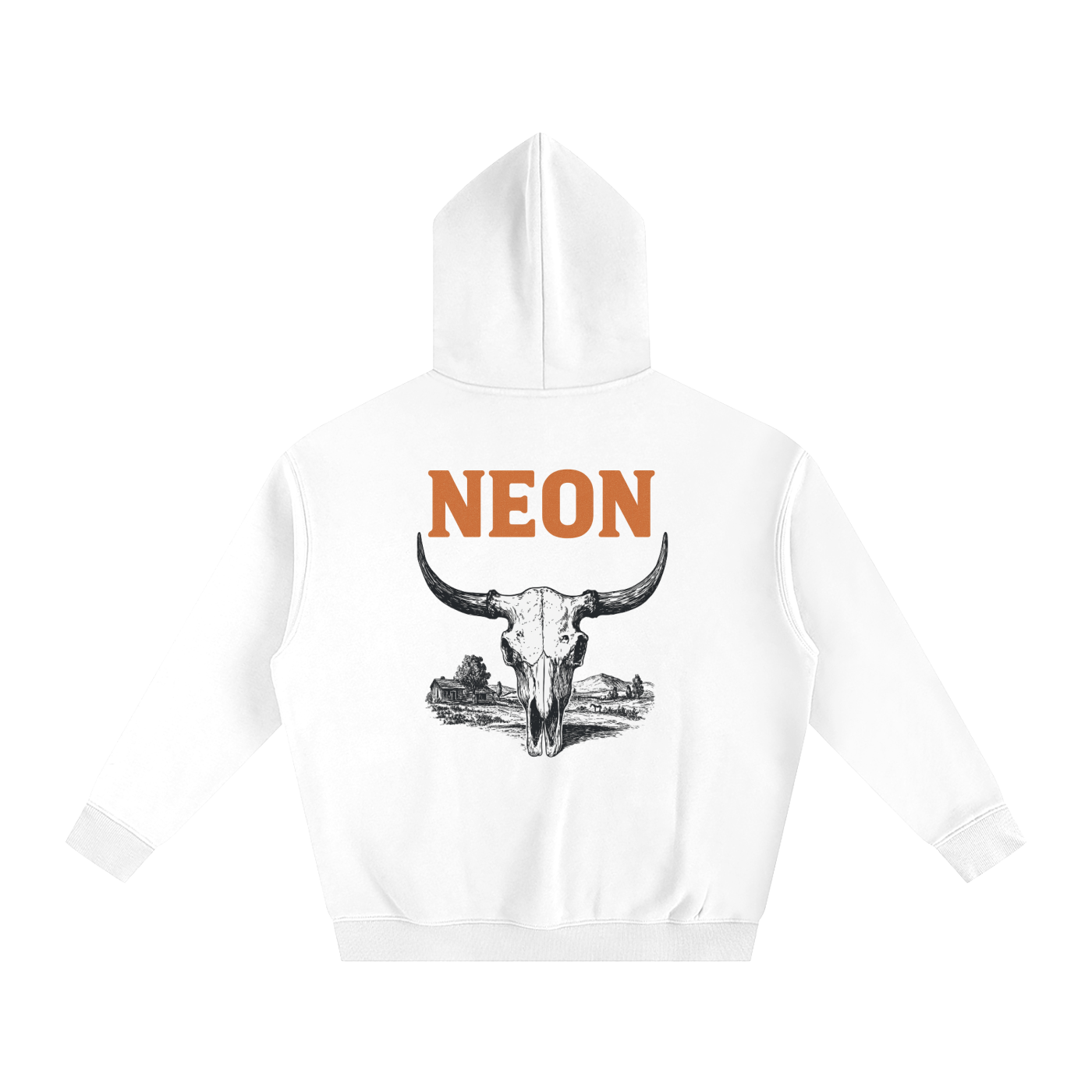 NEON Buffalo | Oversize Fleeced Hoodie