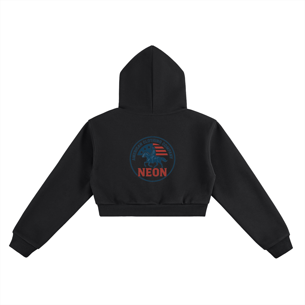 NEON Essentials | Cropped Hoodie - NEON American Clothing