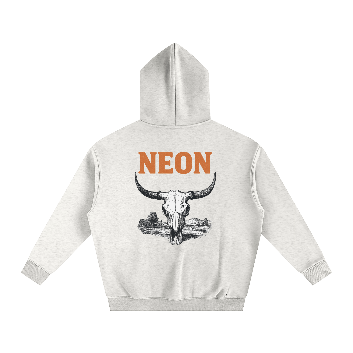 NEON Buffalo | Oversize Fleeced Hoodie