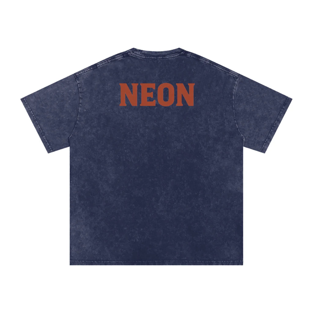 NEON Essential | Washed Oversized Cotton Tee - NEON American Clothing