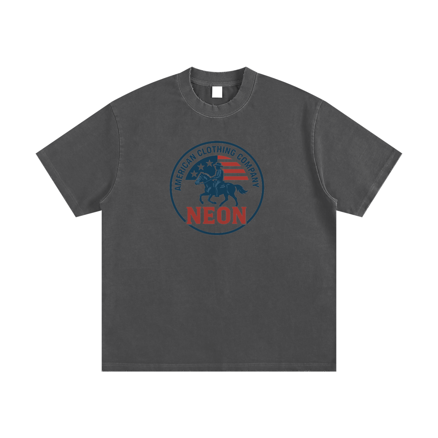 NEON Essential Cowboy | Frayed Cotton Tee - NEON American Clothing
