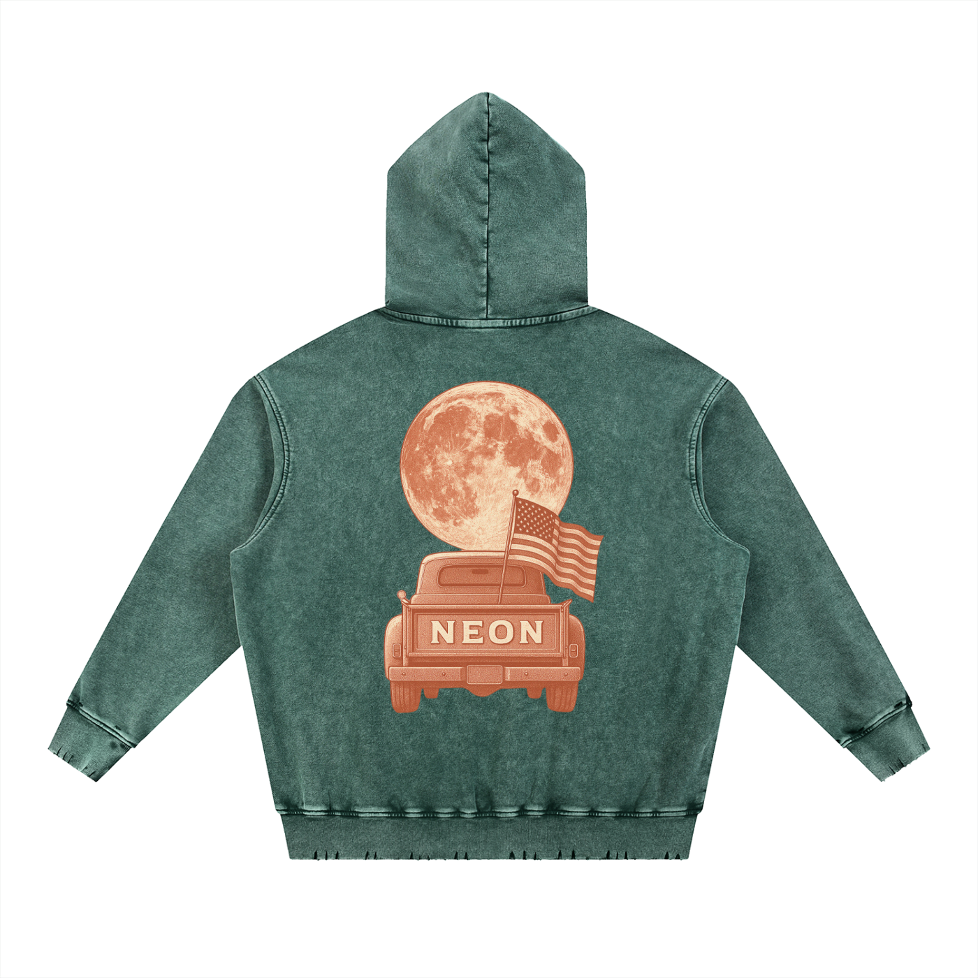NEON | Vintage Moonshine Miles Country Hoodie
