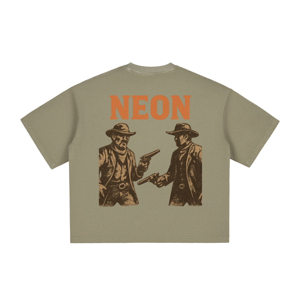 Neon Boxy Tee | Showdown