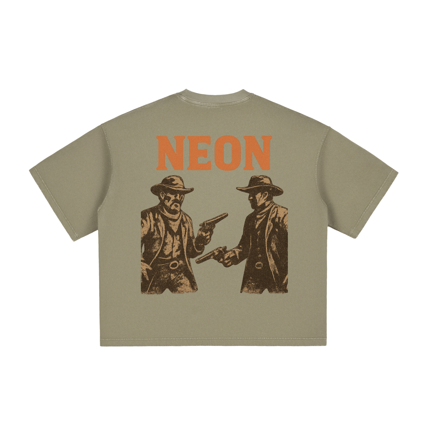 Neon Boxy Tee | Showdown