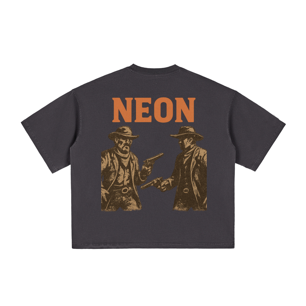 Neon Boxy Tee | Showdown