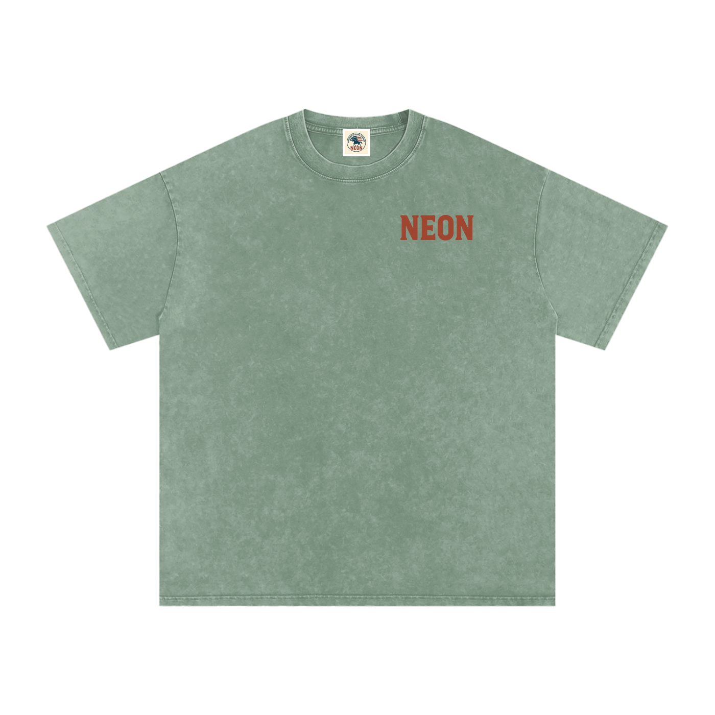 NEON Essential | Washed Oversized Cotton Tee - NEON American Clothing