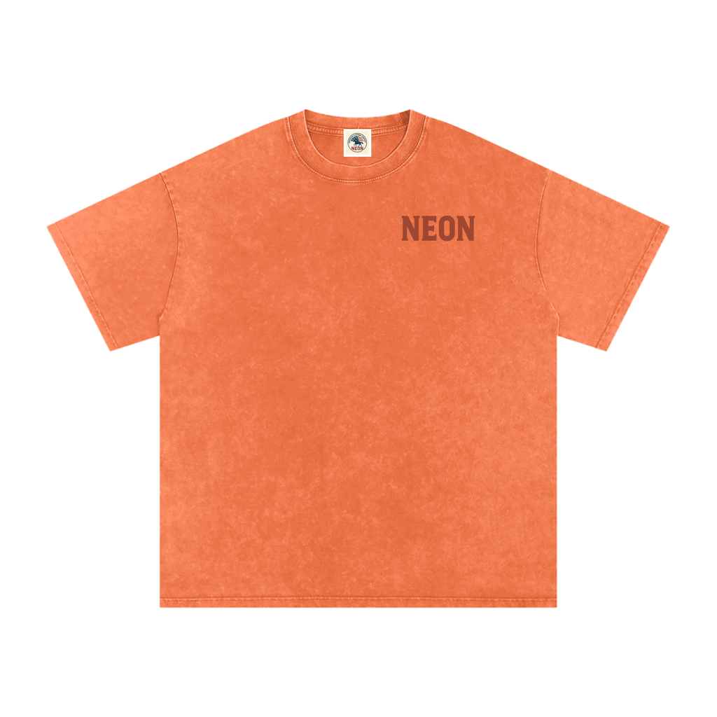 NEON Essential | Washed Oversized Cotton Tee - NEON American Clothing