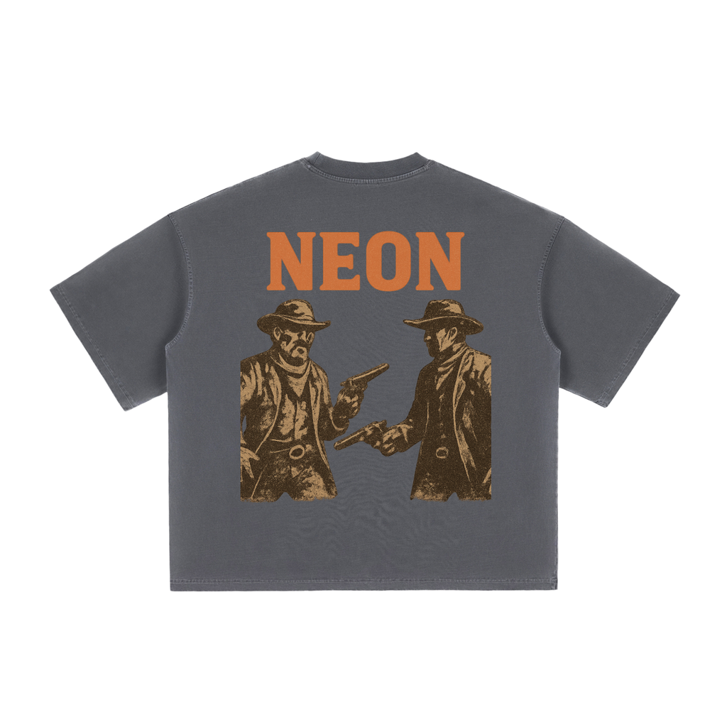 Neon Boxy Tee | Showdown