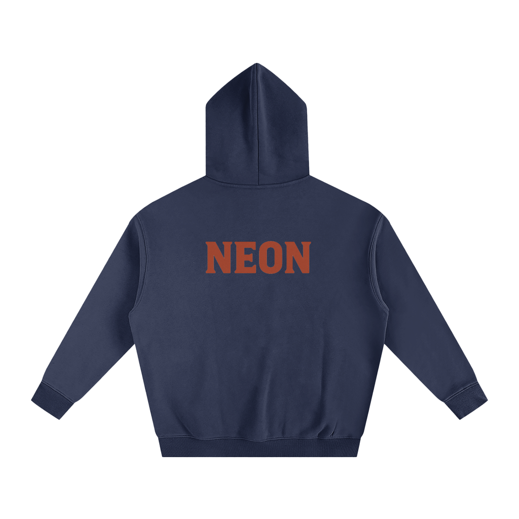NEON Essential Cowboy Reverse | Oversize Fleeced Hoodie - NEON American Clothing