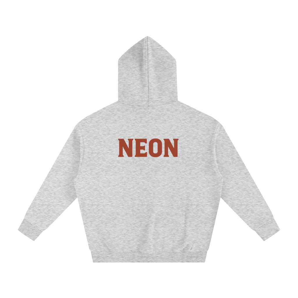 NEON Essential Cowboy Reverse | Oversize Fleeced Hoodie - NEON American Clothing
