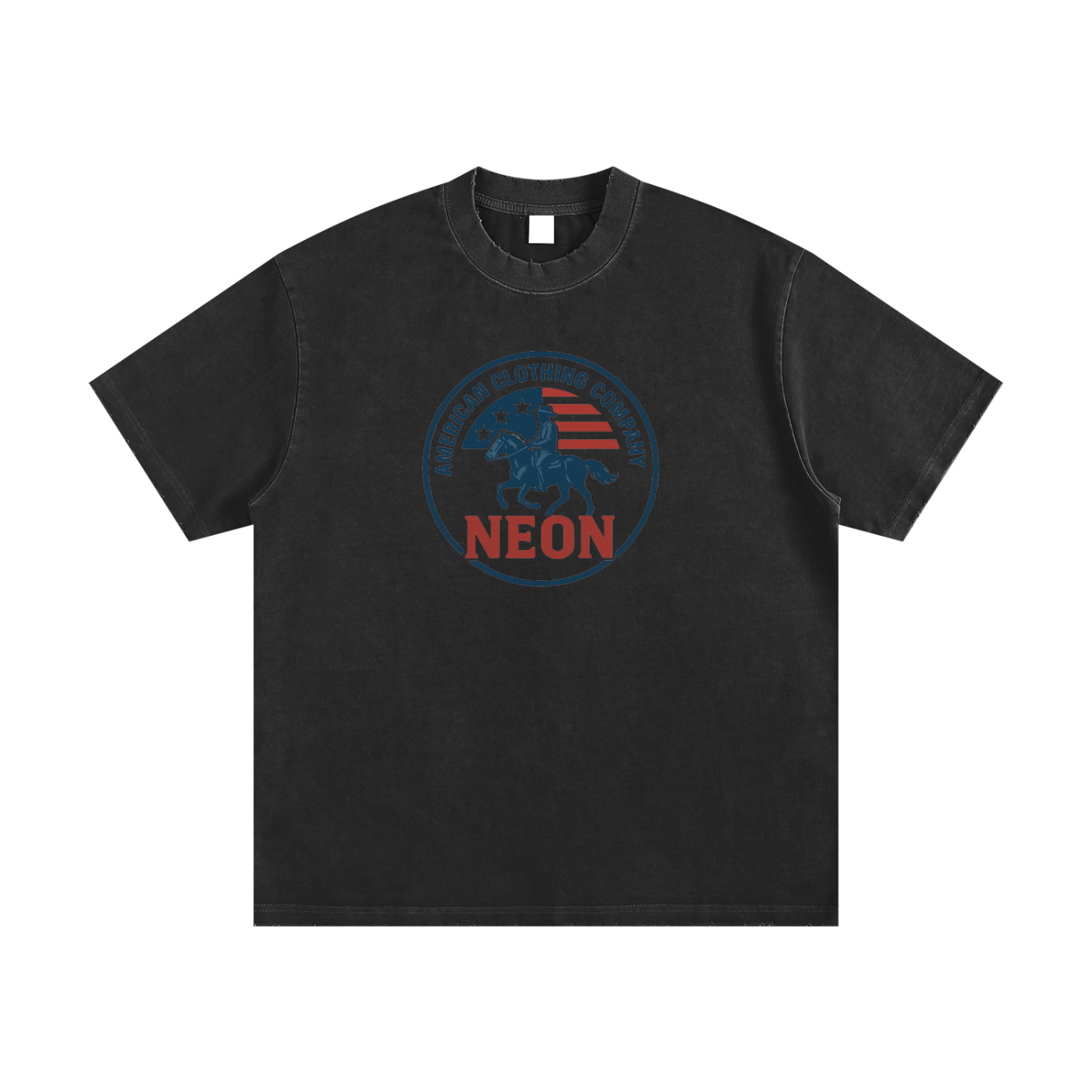 NEON Essential Cowboy | Frayed Cotton Tee - NEON American Clothing