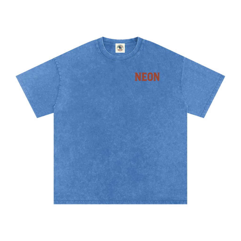 NEON Essential | Washed Oversized Cotton Tee - NEON American Clothing