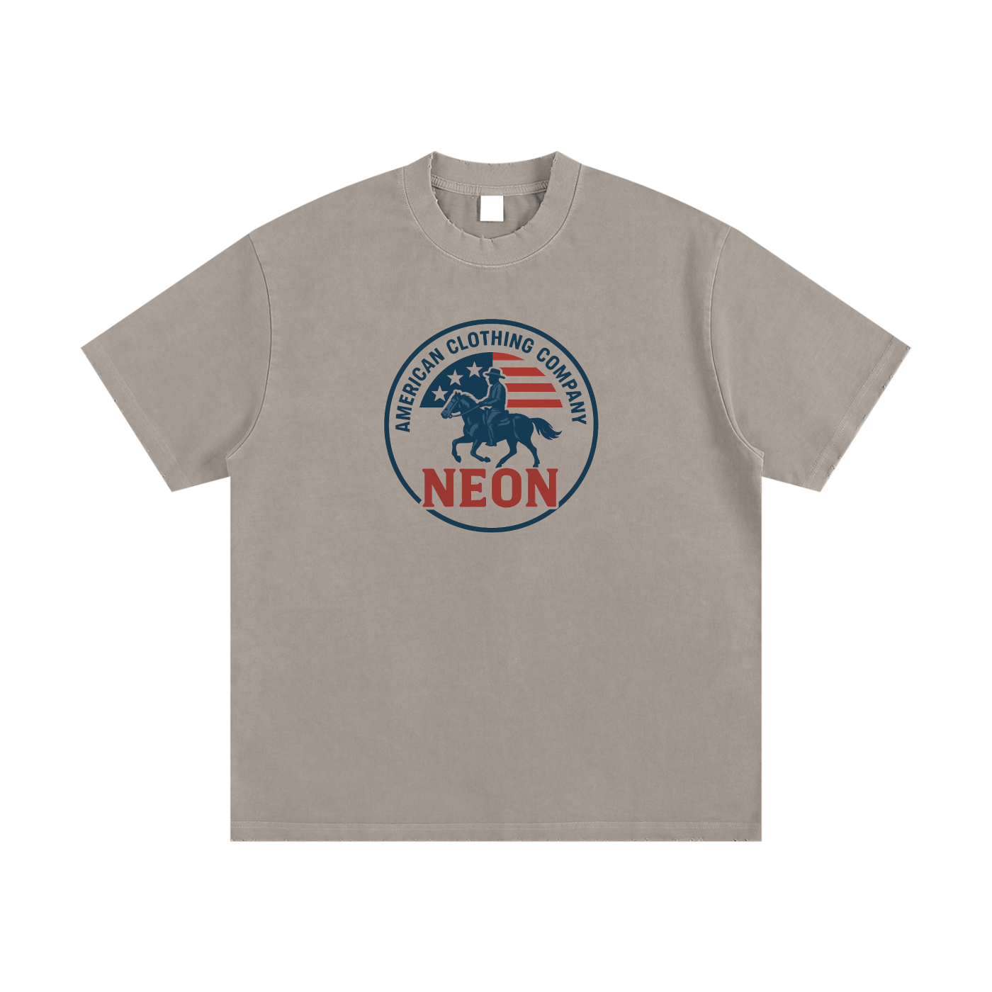 NEON Essential Cowboy | Frayed Cotton Tee - NEON American Clothing