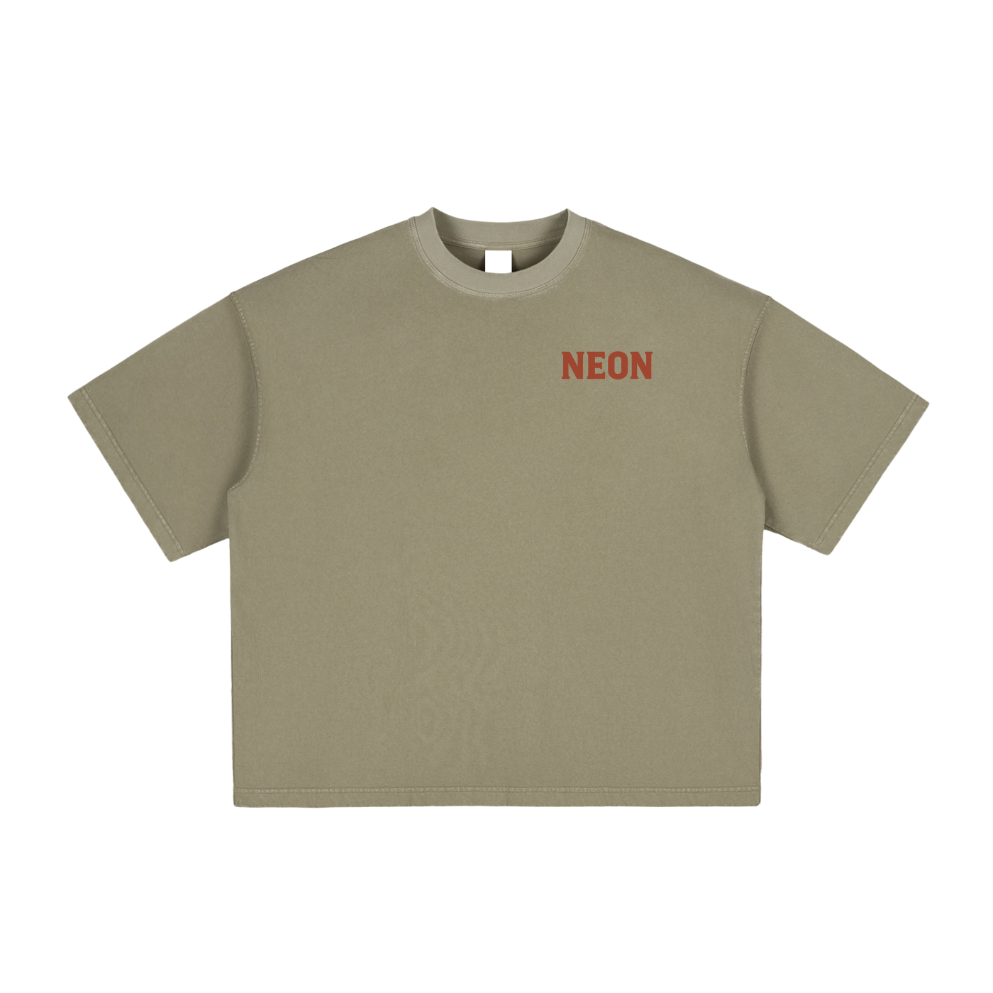 NEON Oklahoma - Vintage Boxy Tee - NEON American Clothing