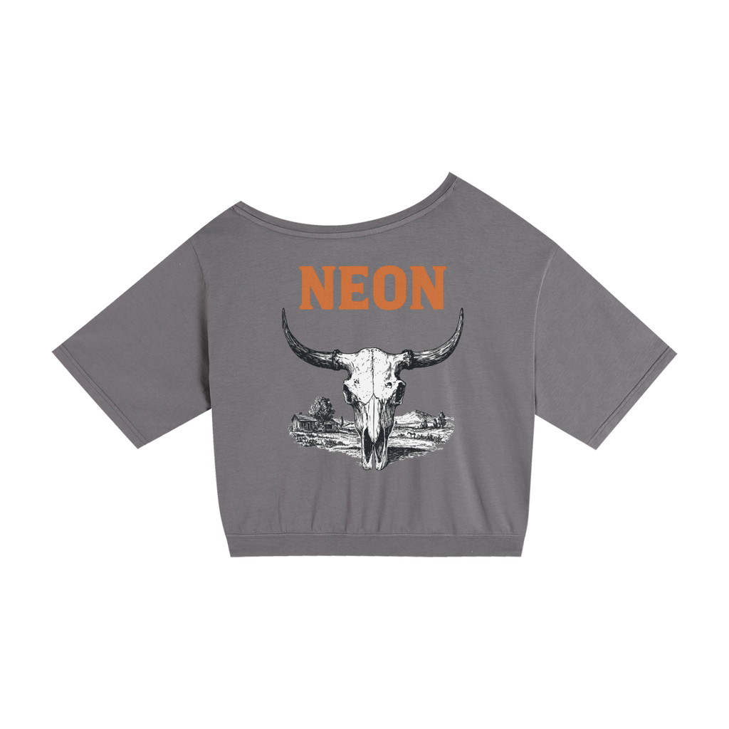 NEON Buffalo | Shoulder Oversized Cotton Tee