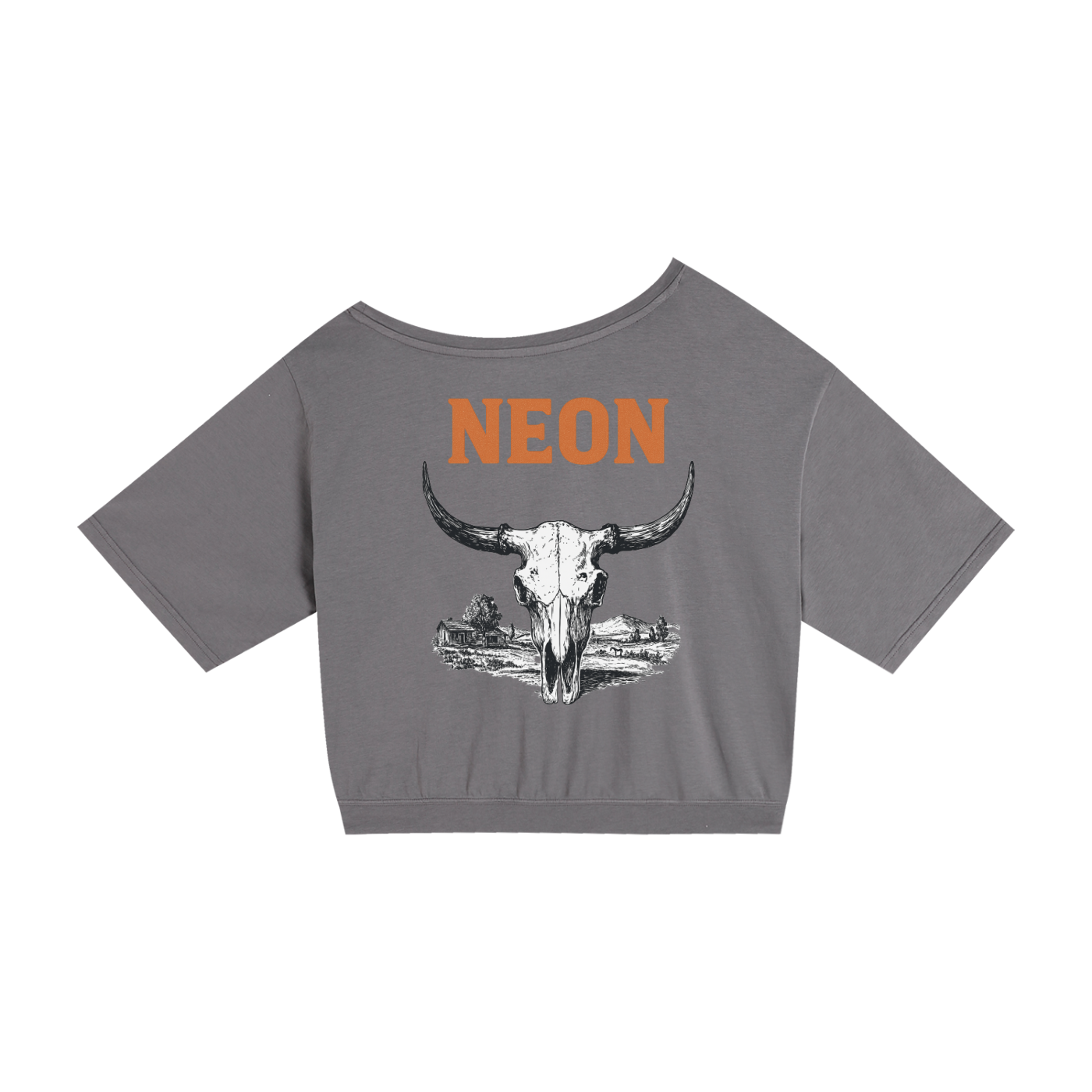 NEON Buffalo | Shoulder Oversized Cotton Tee