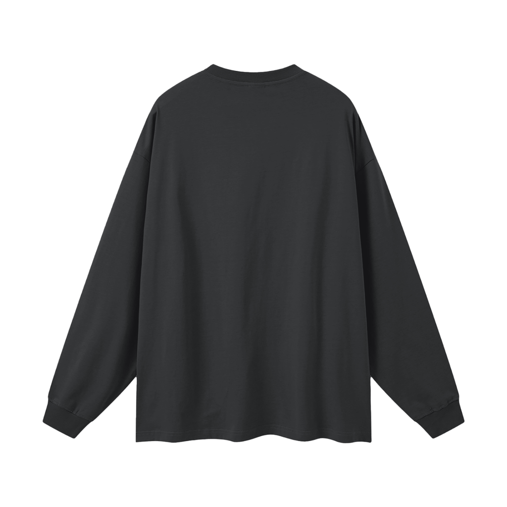 NEON Essentials | Oversized Logo Long Sleeve T-Shirt - NEON American Clothing