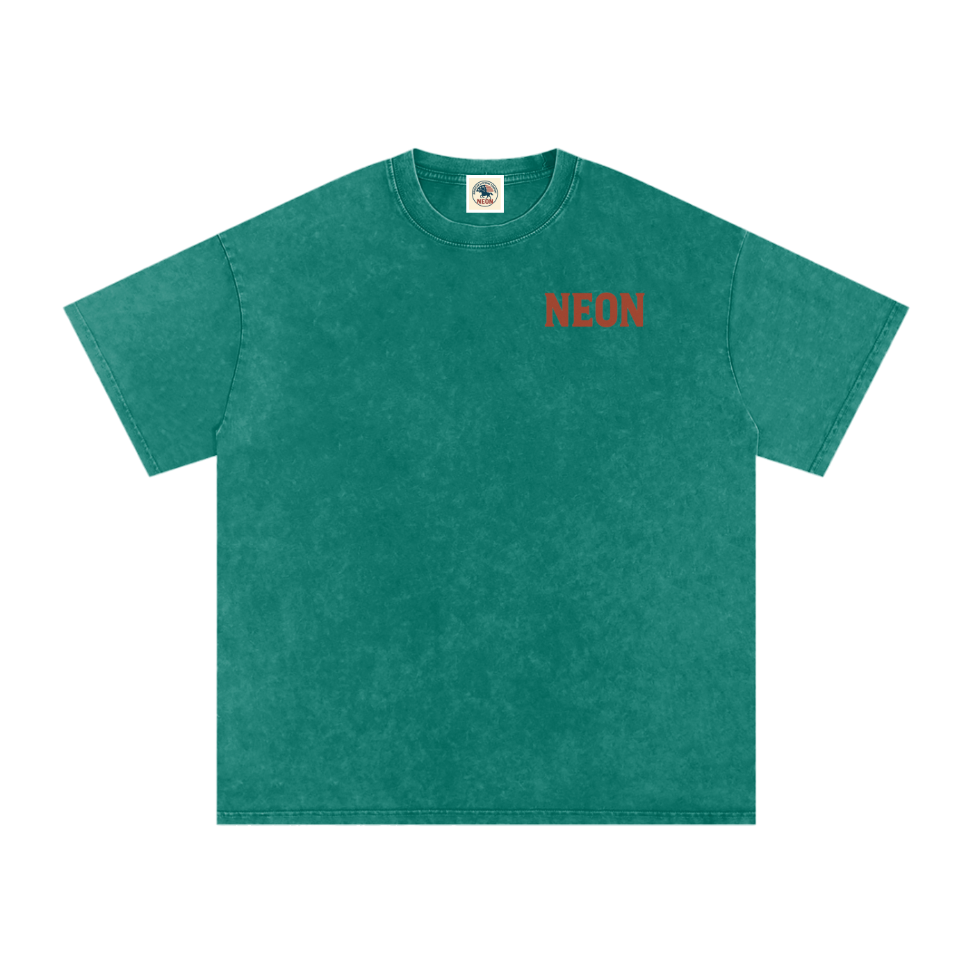 NEON Essential | Washed Oversized Cotton Tee - NEON American Clothing