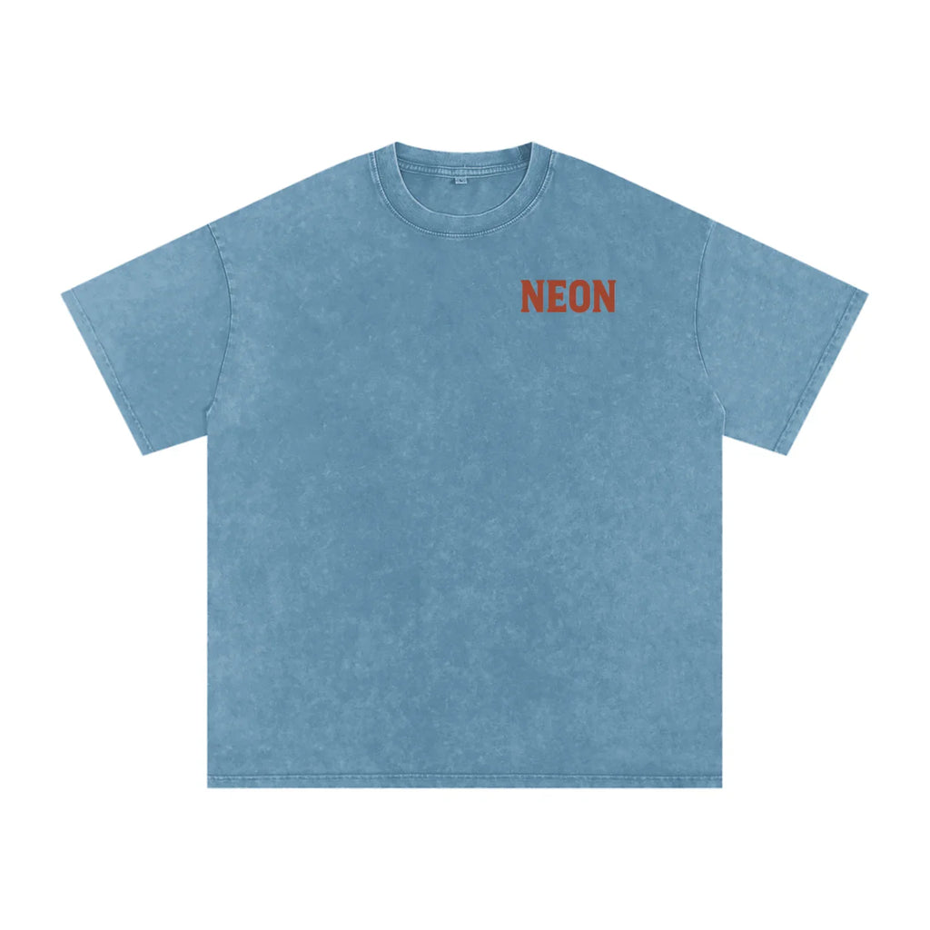 NEON Essential | Washed Oversized Cotton Tee - NEON American Clothing