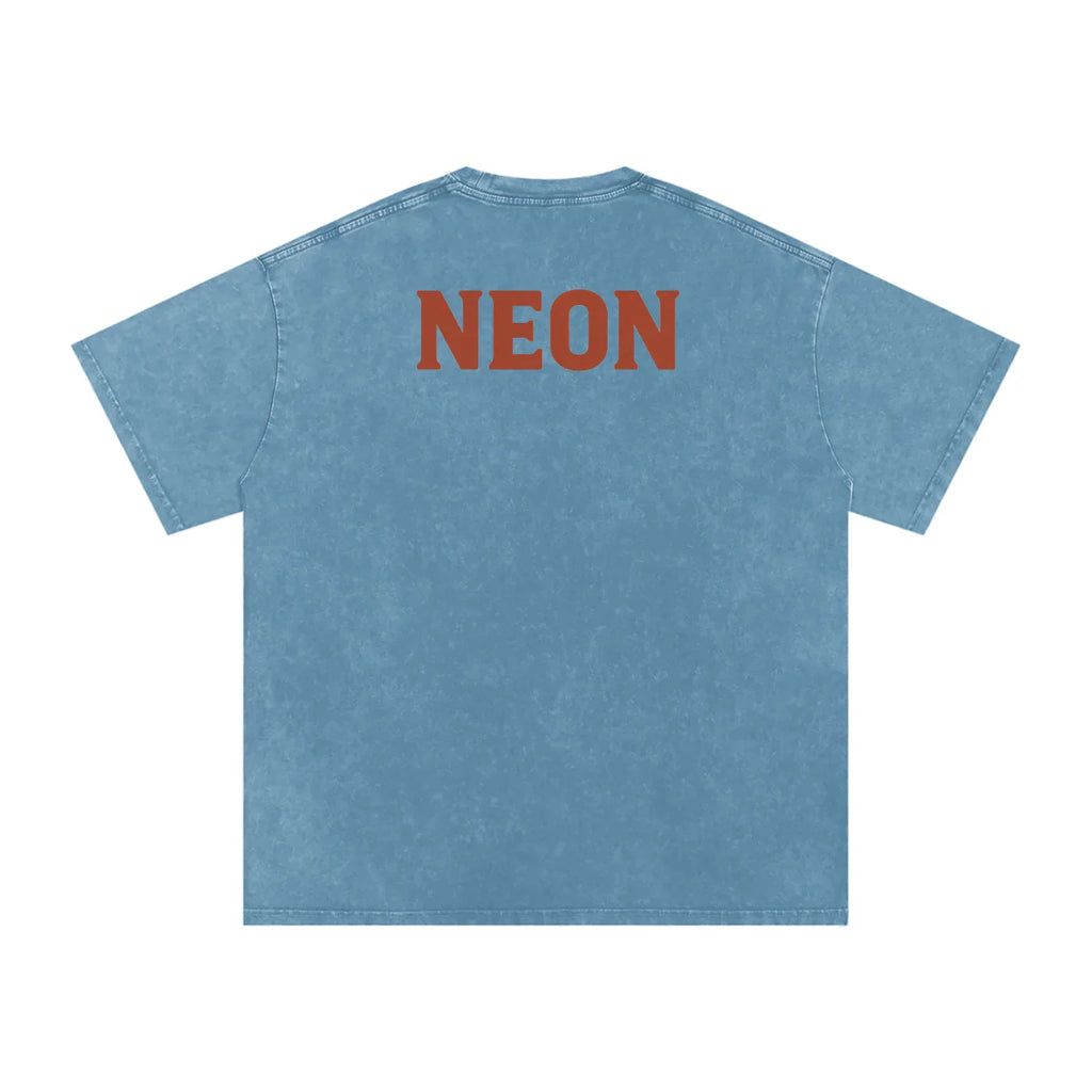 NEON Essential | Washed Oversized Cotton Tee - NEON American Clothing