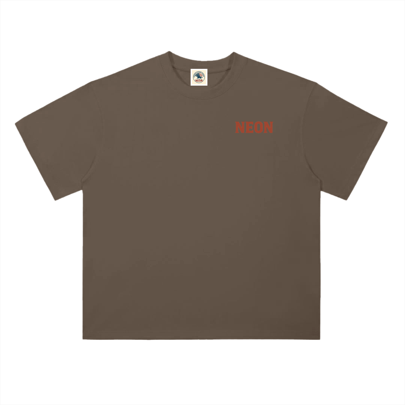 NEON Essentials |Heavyweight Drop Shoulder Cotton T-Shirt - NEON American Clothing