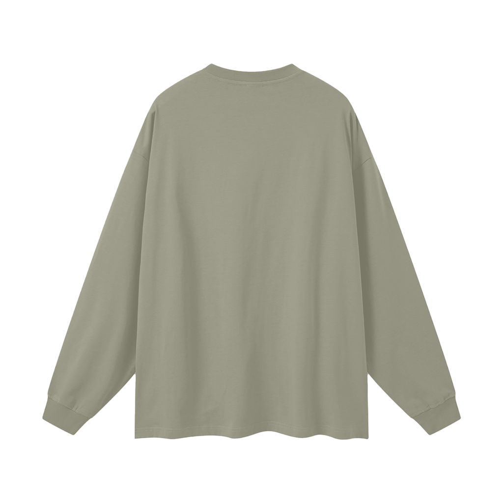 NEON Essentials | Oversized Logo Long Sleeve T-Shirt - NEON American Clothing