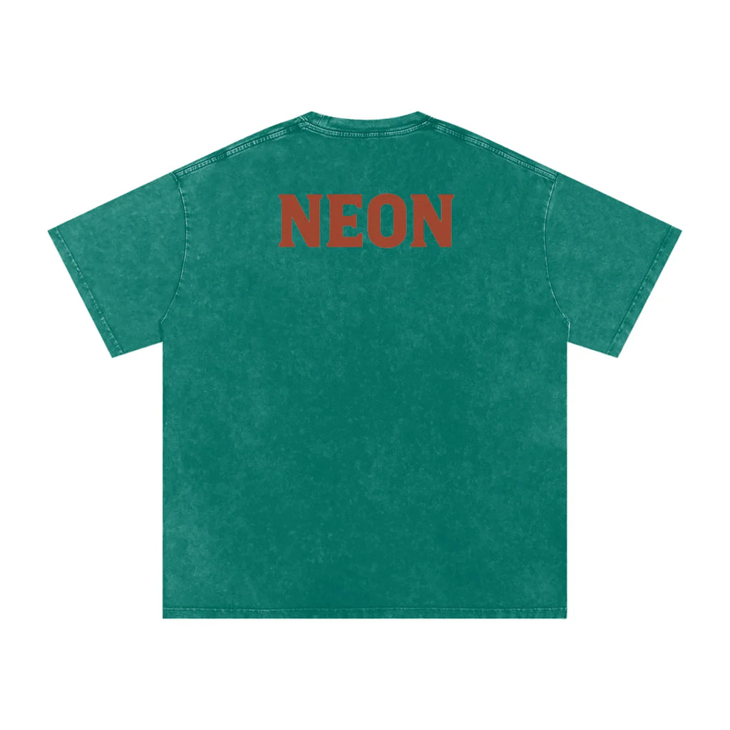 NEON Essential | Washed Oversized Cotton Tee - NEON American Clothing