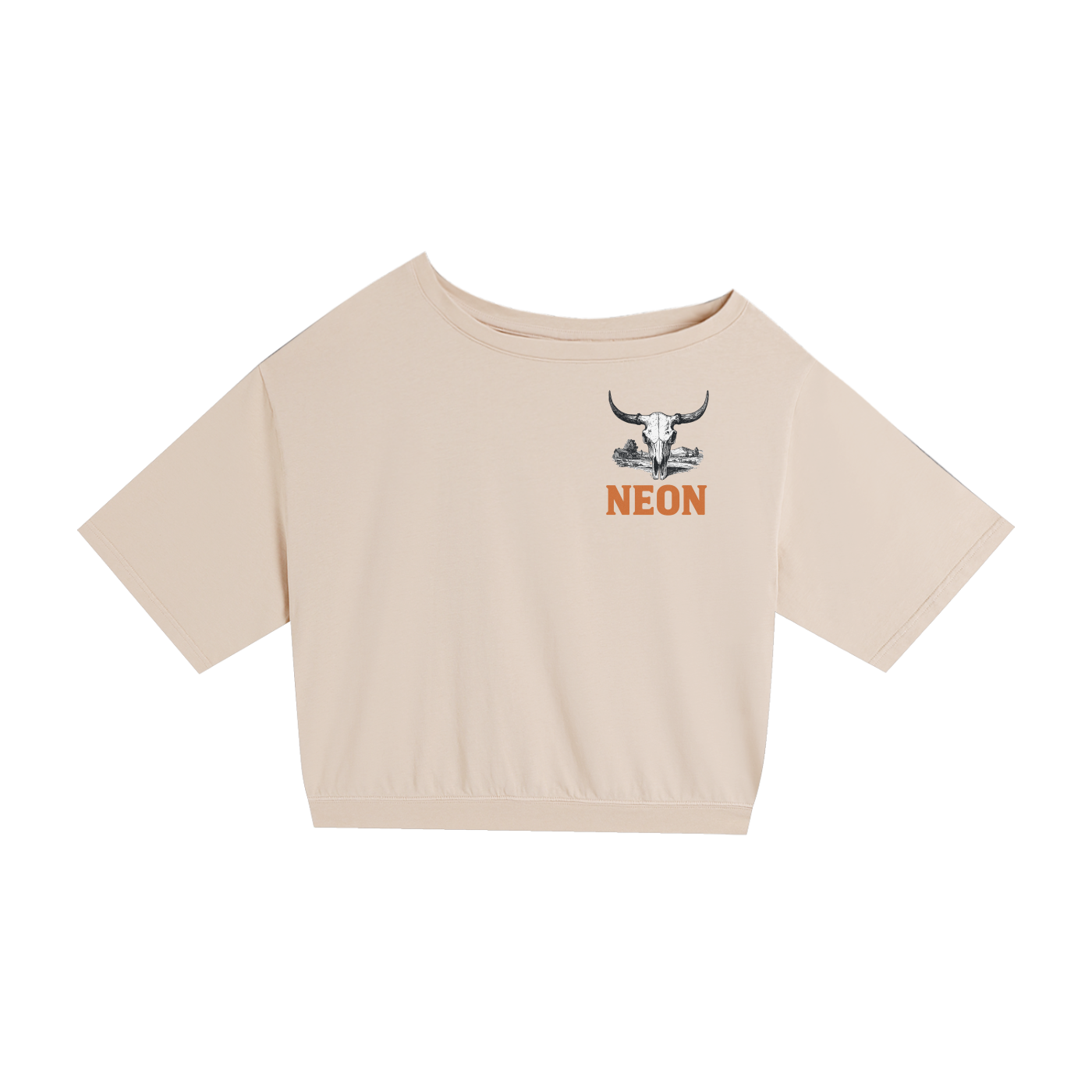 NEON Buffalo | Shoulder Oversized Cotton Tee