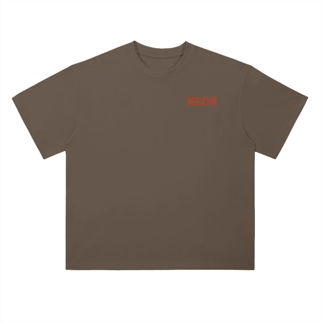 NEON Essentials |Heavyweight Drop Shoulder Cotton T-Shirt - NEON American Clothing