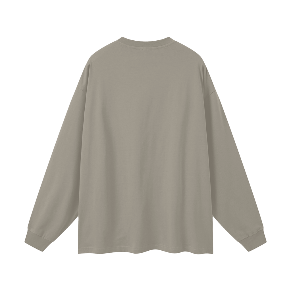 NEON Essentials | Oversized Logo Long Sleeve T-Shirt - NEON American Clothing