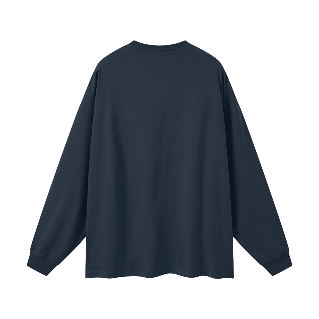 NEON Essentials | Oversized Logo Long Sleeve T-Shirt - NEON American Clothing