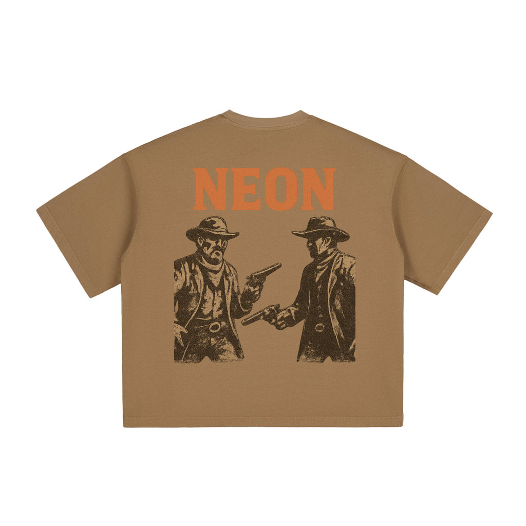 Neon Boxy Tee | Showdown