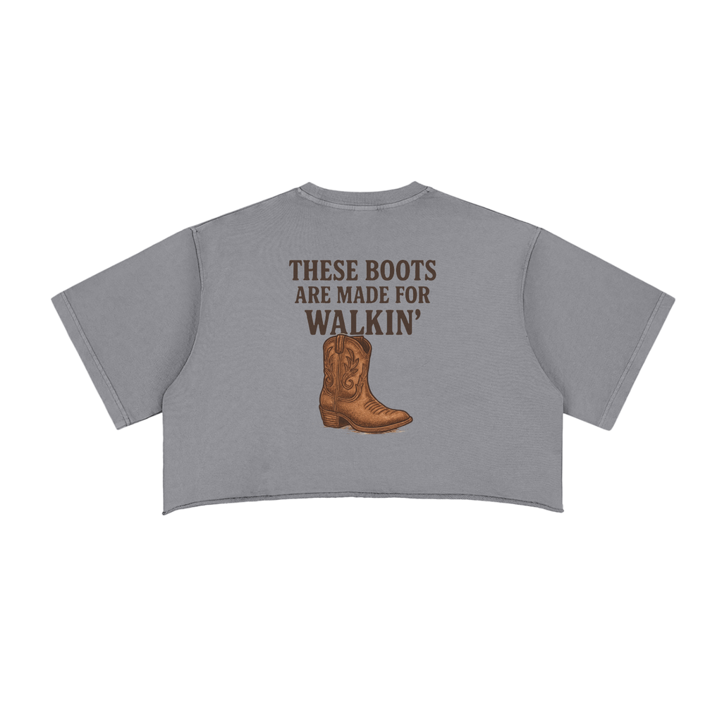 NEON Walkin' Boots | Cropped Tee - NEON American Clothing