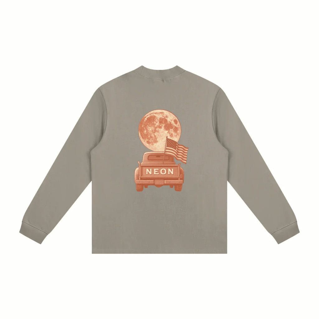 NEON Moonshine Miles | Long Sleeved Tee - NEON American Clothing