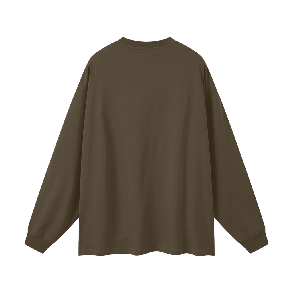 NEON Essentials | Oversized Logo Long Sleeve T-Shirt - NEON American Clothing