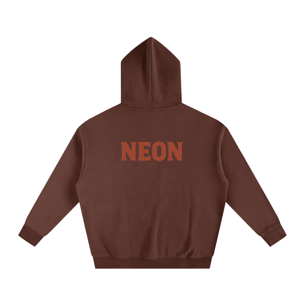 NEON Essential Cowboy Reverse | Oversize Fleeced Hoodie - NEON American Clothing
