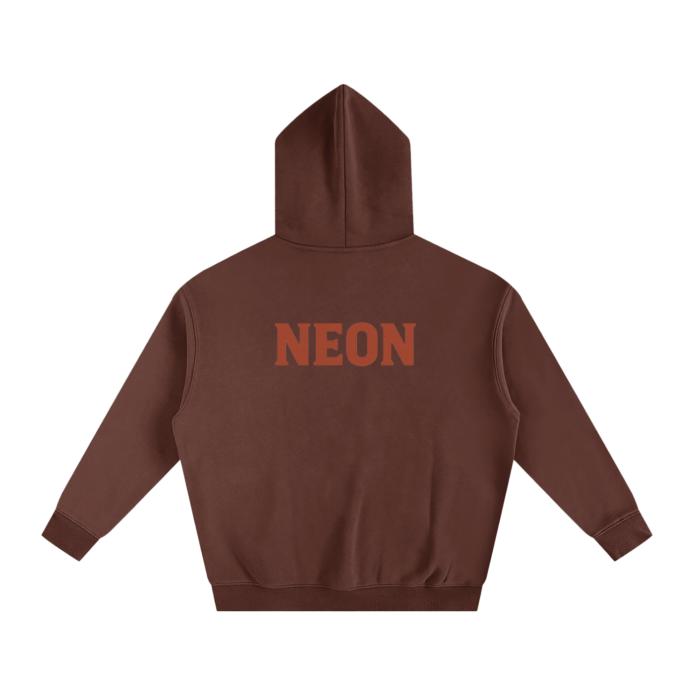 NEON Essential Cowboy Reverse | Oversize Fleeced Hoodie - NEON American Clothing