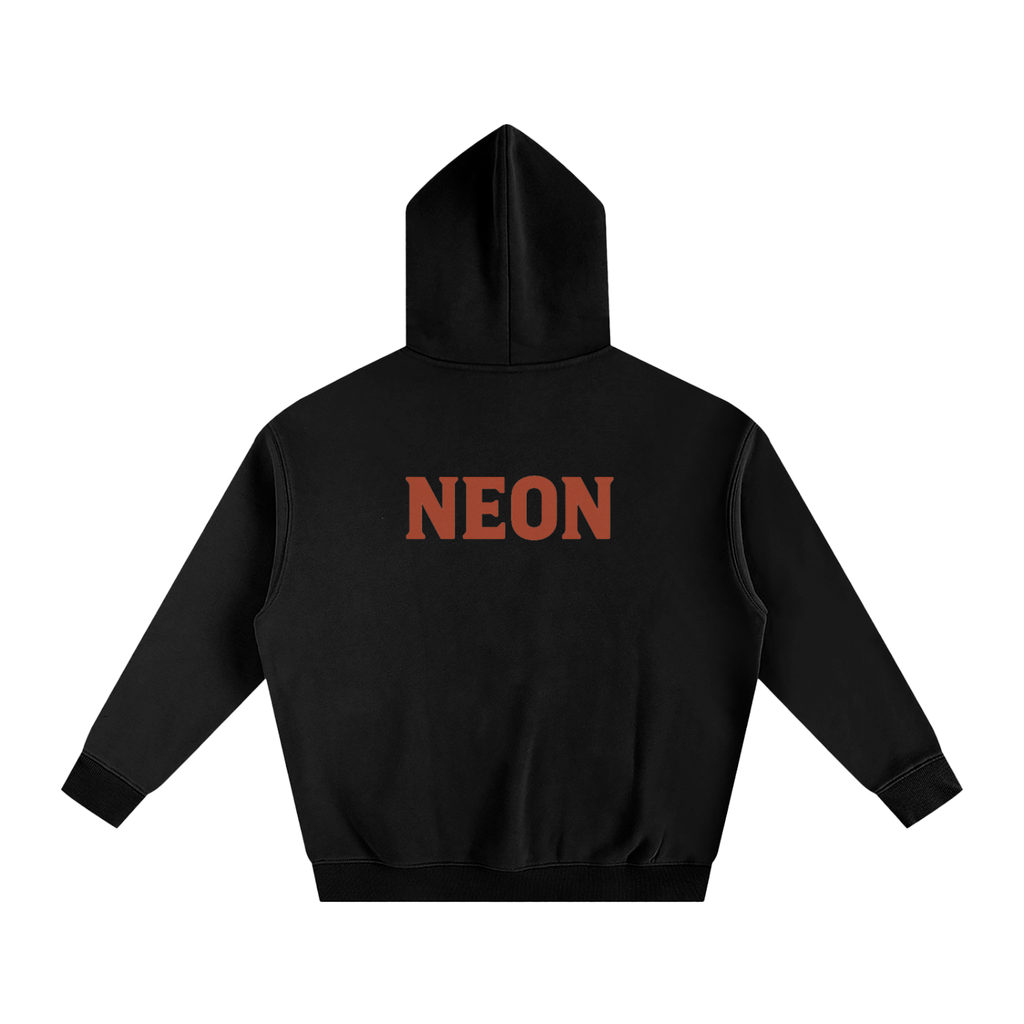NEON Essential Cowboy Reverse | Oversize Fleeced Hoodie - NEON American Clothing