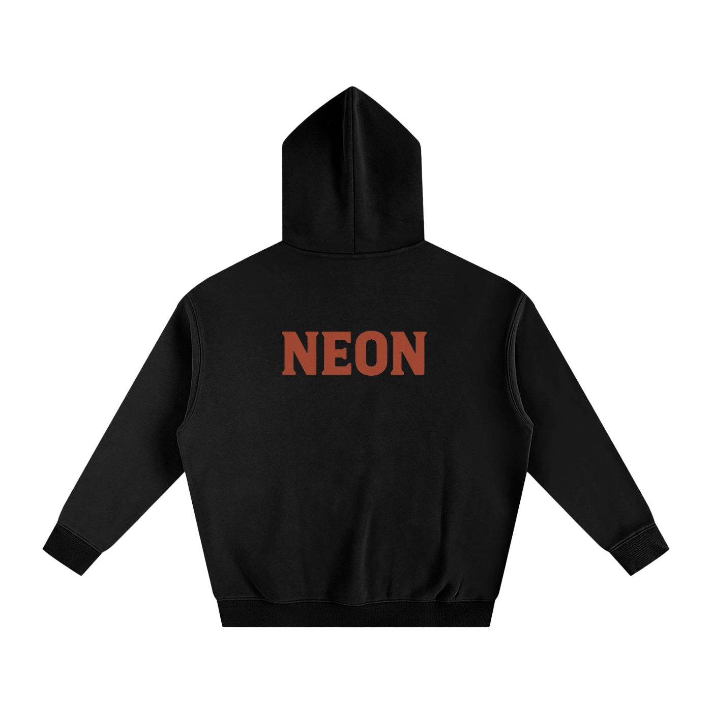 NEON Essential Cowboy Reverse | Oversize Fleeced Hoodie - NEON American Clothing