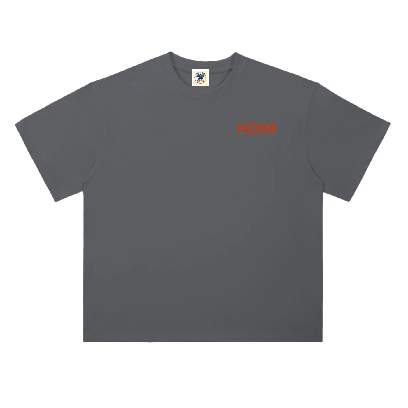 NEON Essentials |Heavyweight Drop Shoulder Cotton T-Shirt - NEON American Clothing