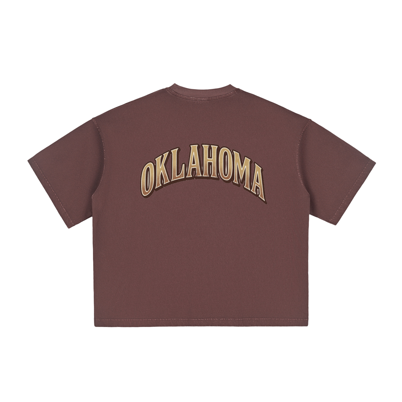 NEON Oklahoma - Vintage Boxy Tee - NEON American Clothing