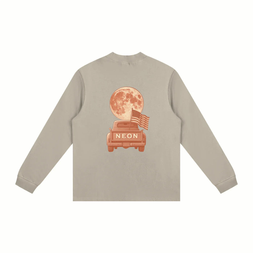 NEON Moonshine Miles | Long Sleeved Tee - NEON American Clothing