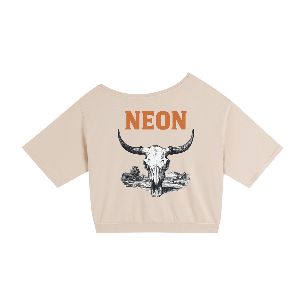 NEON Buffalo | Shoulder Oversized Cotton Tee