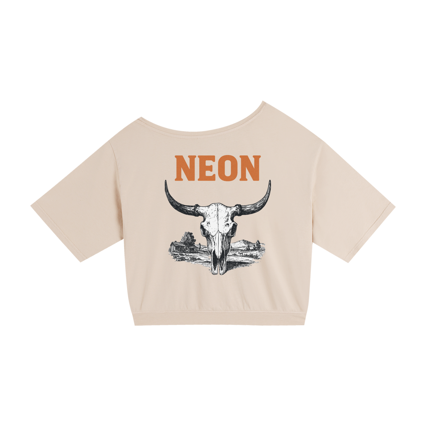 NEON Buffalo | Shoulder Oversized Cotton Tee
