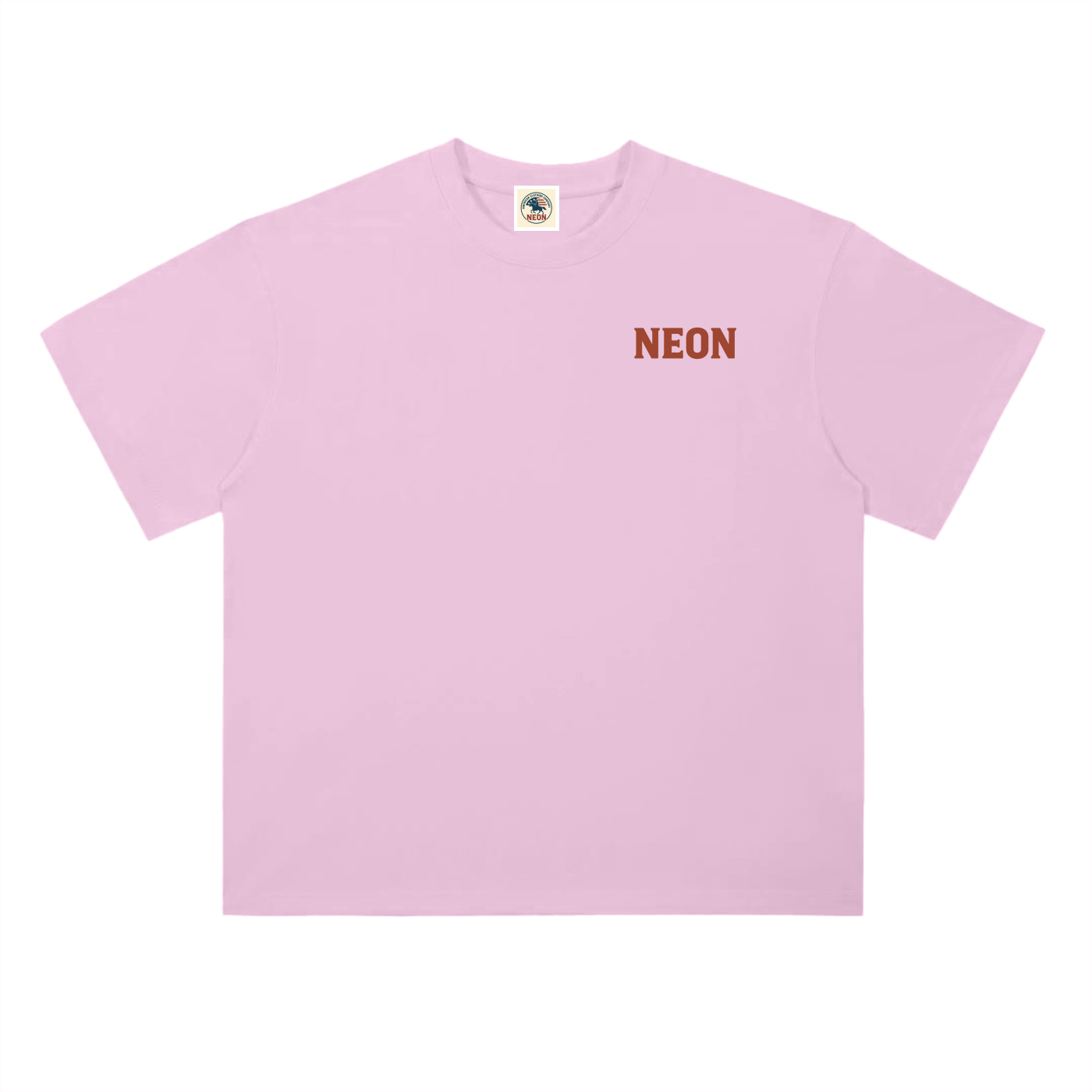 NEON Essentials |Heavyweight Drop Shoulder Cotton T-Shirt - NEON American Clothing