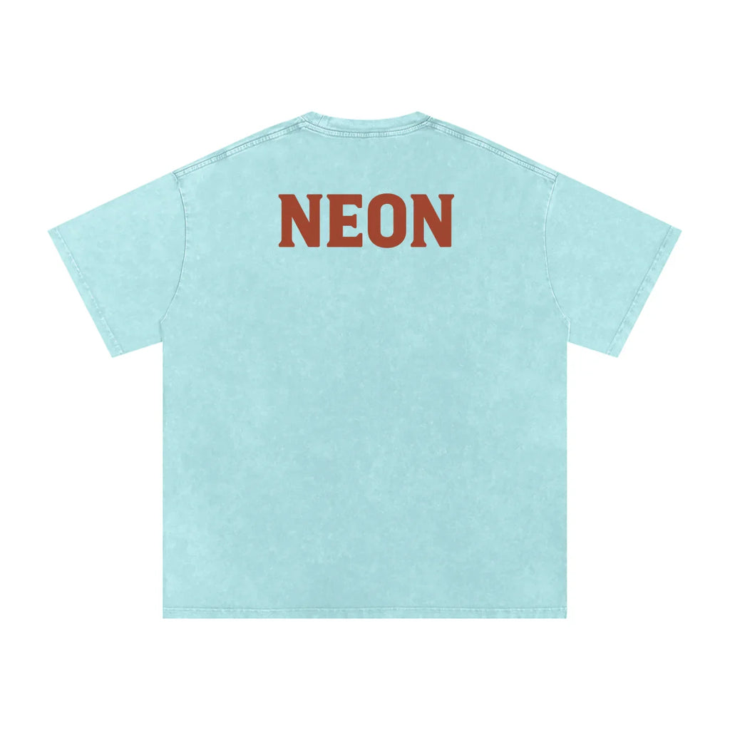 NEON Essential | Washed Oversized Cotton Tee - NEON American Clothing