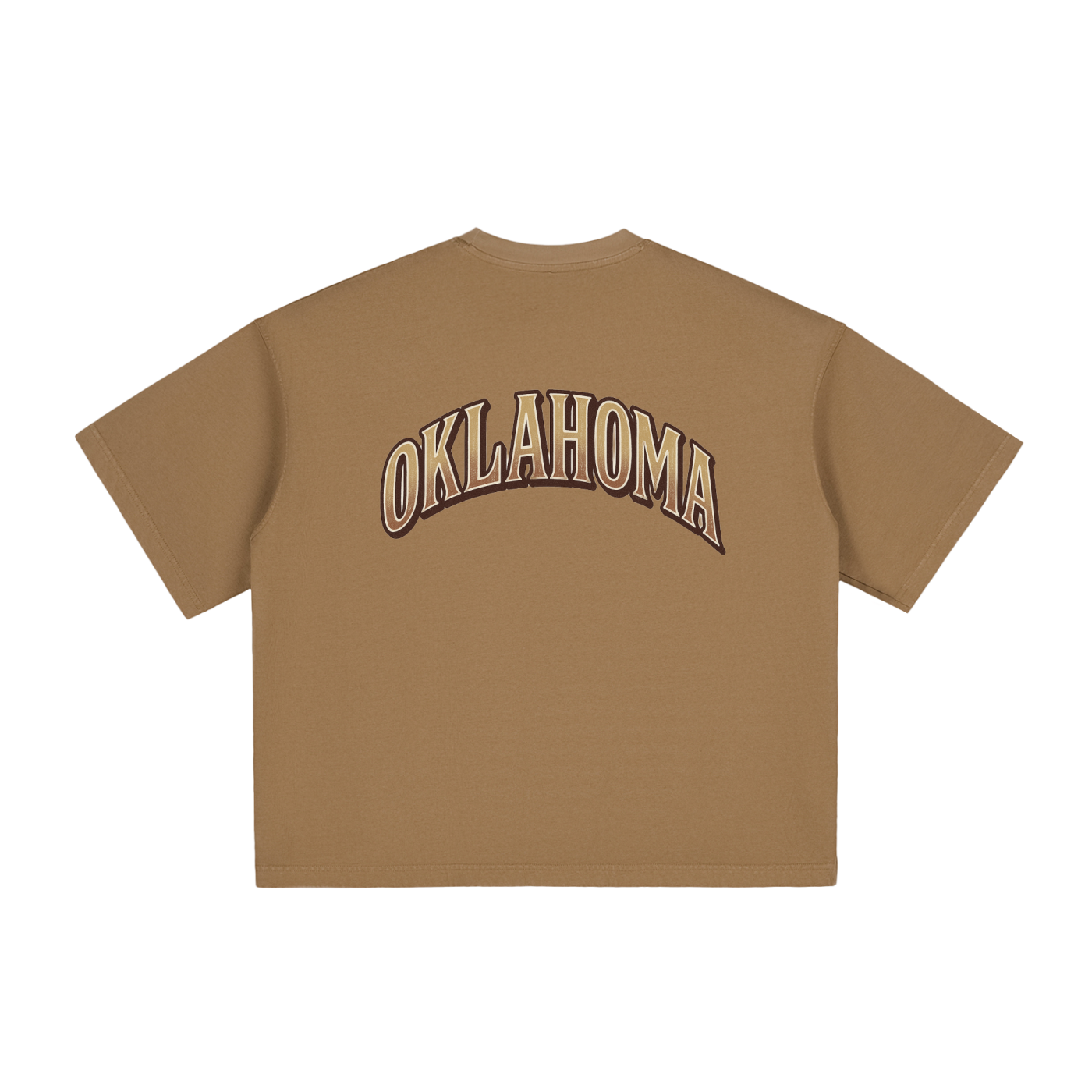 NEON Oklahoma - Vintage Boxy Tee - NEON American Clothing