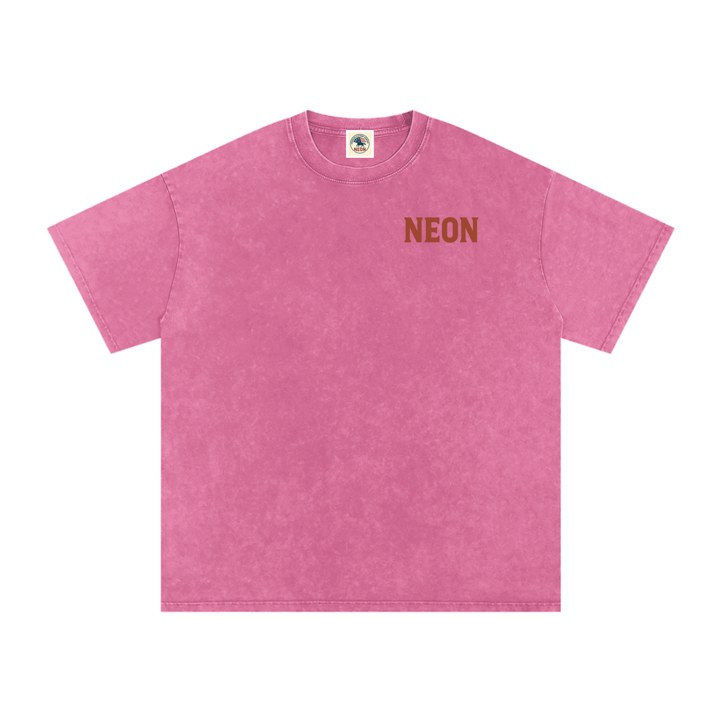 NEON Essential | Washed Oversized Cotton Tee - NEON American Clothing