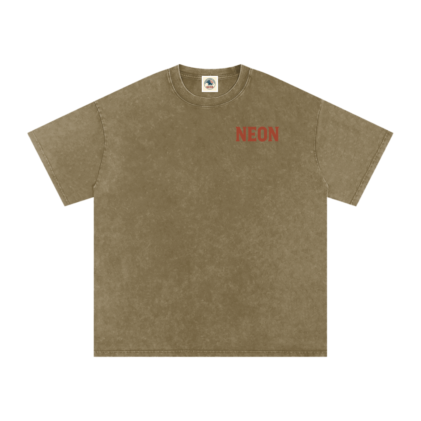 NEON Essential | Washed Oversized Cotton Tee - NEON American Clothing