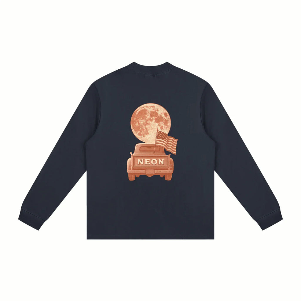 NEON Moonshine Miles | Long Sleeved Tee - NEON American Clothing